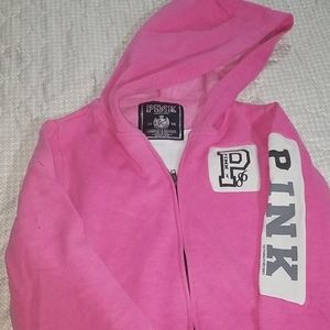 Pink hoodie